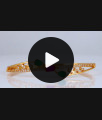 Stunning Gold Tone Multi Stone Lock Type Bracelet BRAC525