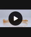 Sparkling Full White Stone Four Layer Lock Type Gold Bracelet BRAC526