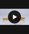 Stylish Open Type Gold Bracelet Diamond Ruby Stone Shop Online BRAC534