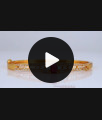 Unique One Gram Gold Bracelet Ruby White Gem BRAC535