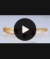 One Gram Gold Open Type Stone Bracelet Collections Shop Online BRAC575