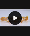 Glittering White Stone Imitation Gold Bracelet Shop Online BRAC579
