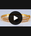 Royal Blue Sapphire Gold Bracelet Womens Fashion Jewelry BRAC619