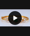 24Kt Gold Plated Bracelet Emerald Stone Womens Collection BRAC628