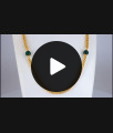 CDAS16-LG - New Arrival Green Crystal Long Chain for Daily Use