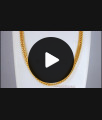 CGLM60 Cubic Link Gold Chain Daily Wear Mens Collections