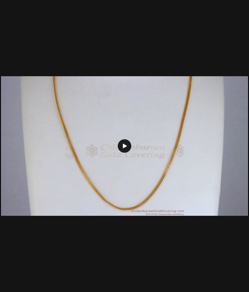 Daily Wear Gold Imitation Men Chain Shop Online CHNS1097