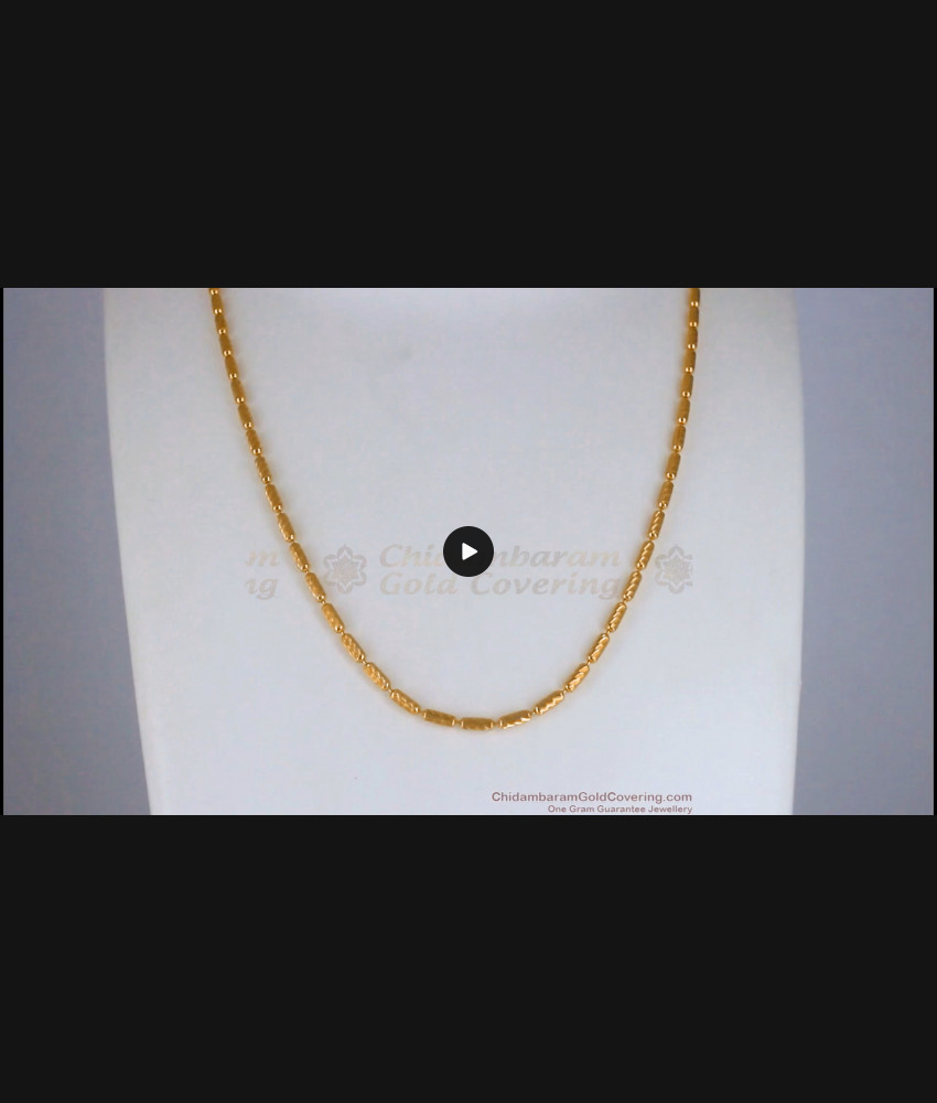 New Design Gold Plated Thin Chain For Daily Use Shop Now CHNS1111