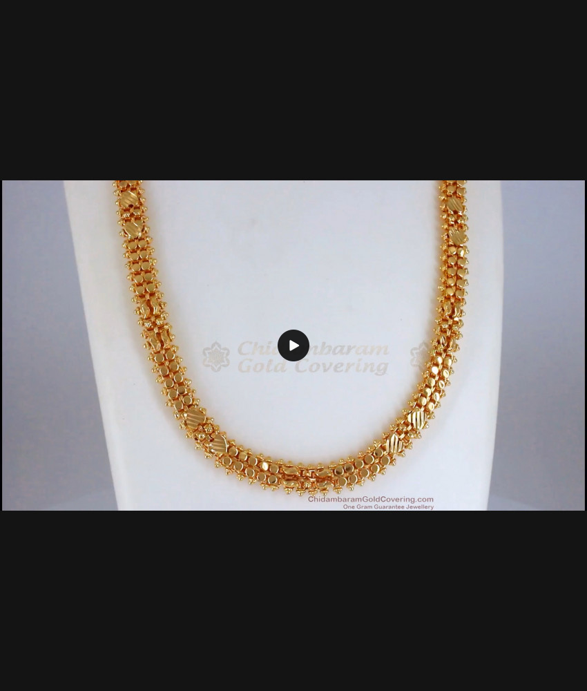 CHRT55 Over Thick Heart Model Long Gold Chain Shop Online