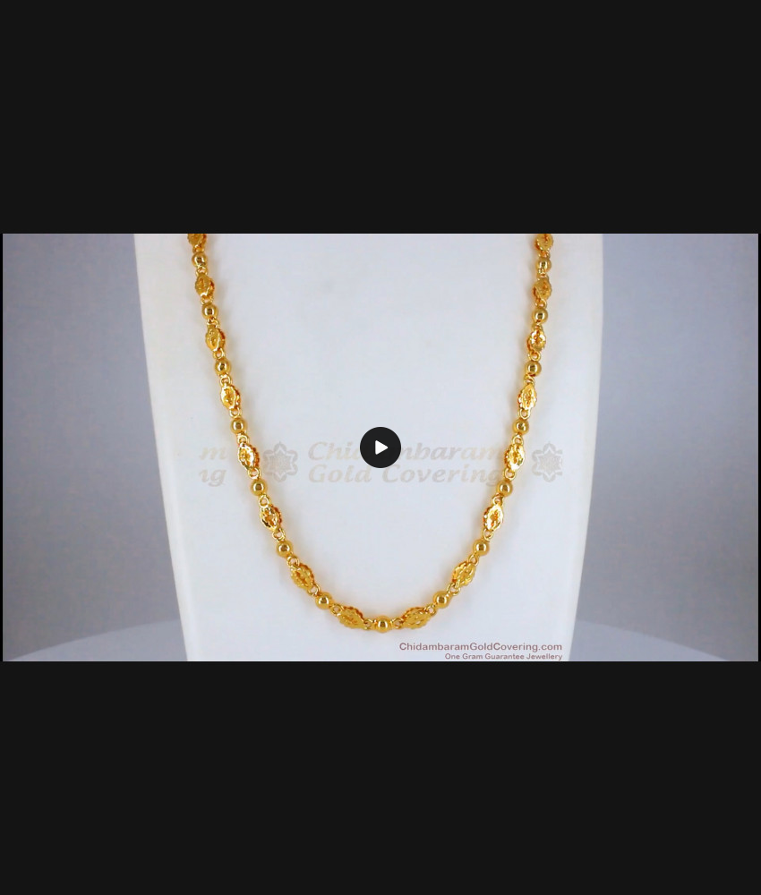 CKMN102 New Fashion Design Gold Long Chain Party Wear