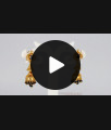 Double Layer Gold Jimmiki Earrings For Bridal Wear ER2196 Double Layer Gold Jimmiki Earrings For Bridal Wear ER2196