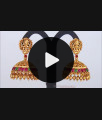 Premium Lakshmi Design Antique Jhumki Earrings ER2733