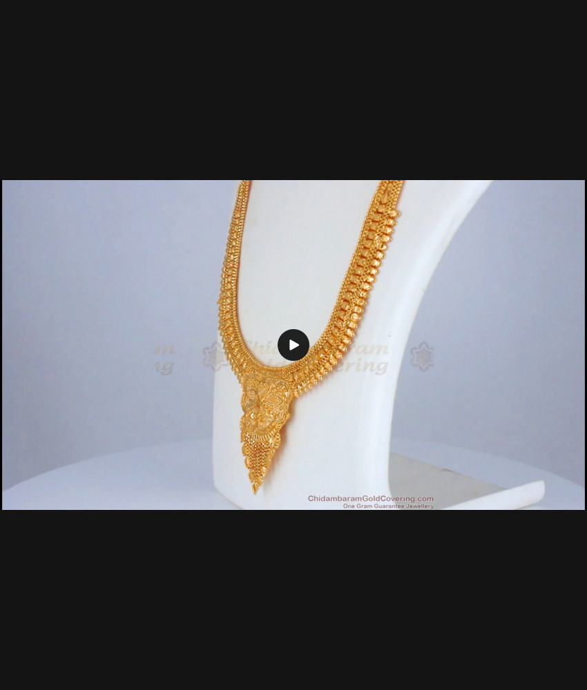 Look Like Real Gold Haram Kalkata Pattern Earring Combo Set HR2317