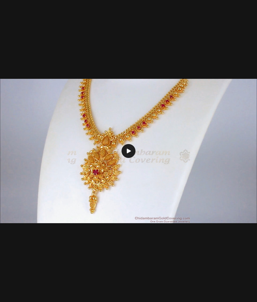 Unique One Gram Gold Necklace Collections New Arrivals NCKN2127 Unique One Gram Gold Necklace Collections New Arrivals NCKN2127