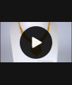 Fancy Moon Design One Gram Gold Necklace Online Shopping NCKN2142