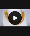 Marvelous Design Ad Stone Gold Necklace For Party Wear NCKN2271