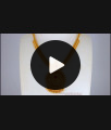 Attractive One Gram Gold Ruby Stone Necklace Designs NCKN2338 Attractive One Gram Gold Ruby Stone Necklace Designs NCKN2338