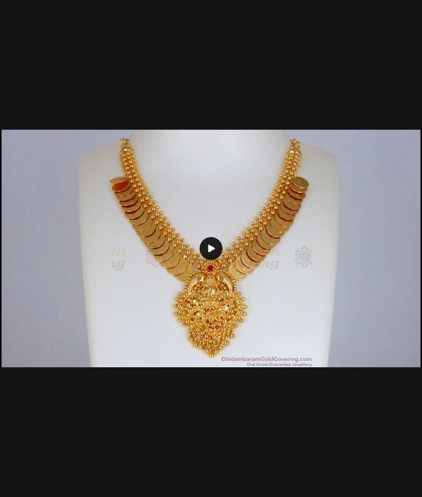 Divine Gold Kasumalai Lakshmi Dollar Shop Online NCKN2378