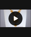 Modern Diamond Stone Flower Pattern Gold Necklace NCKN2486 Modern Diamond Stone Flower Pattern Gold Necklace NCKN2486