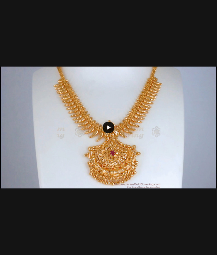 Latest Gold Necklace Design Women Fashion NCKN2578