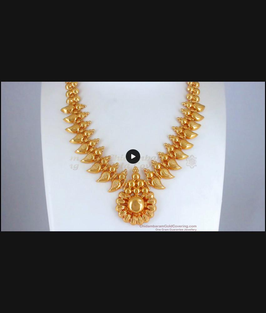 Latest Forming Design Gold Necklace Bridal Wear NCKN2625