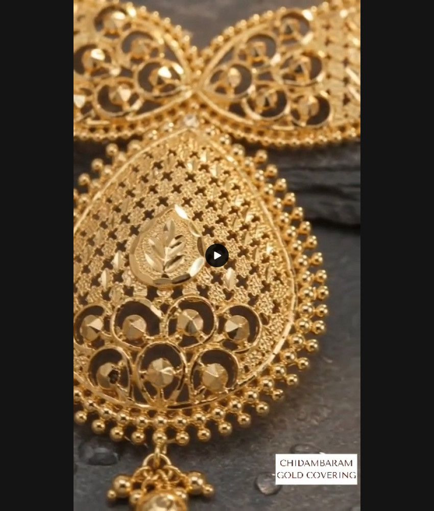 Trendy Two Gram Gold Choker Set Online Jewelry NCKN4499