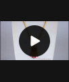 Latest Fast Moving Gold Pendant Design Short Chain Collection SMDR583