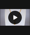 AD White Stone Small Pendant Gold Short Chain Daily Wear SMDR681 AD White Stone Small Pendant Gold Short Chain Daily Wear SMDR681