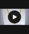 Lovely One Gram Gold Dollar Hanging Kemp Stones SMDR776 Lovely One Gram Gold Dollar Hanging Kemp Stones SMDR776