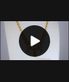 Stylish Hanging Beads Gold Plated Small Dollar Chain SMDR777 Stylish Hanging Beads Gold Plated Small Dollar Chain SMDR777
