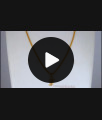 Slim Daily Wear Gold Plated Om Pendant Chain Shop Online SMDR815 Slim Daily Wear Gold Plated Om Pendant Chain Shop Online SMDR815