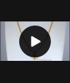 Daily Wear Gold Plated Small Pendant Chain Apple Design SMDR816