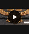TNL1157 Premium Quality Antique Gold Gajalakshmi Necklace For Wedding TNL1157 Premium Quality Antique Gold Gajalakshmi Necklace For Wedding